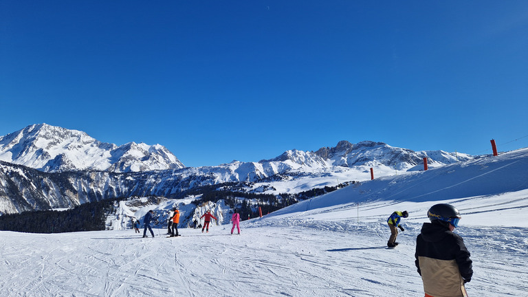 Une bien belle journée à couchevel