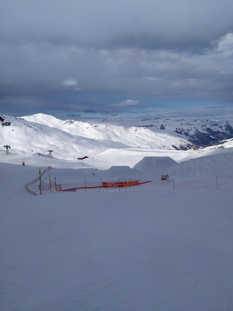 du vent, snowpark fermé