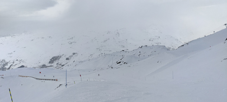 Météo et neige très variables