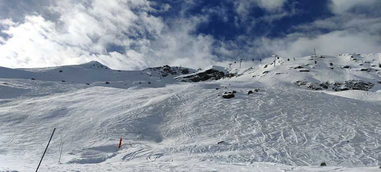 Météo et neige très variables