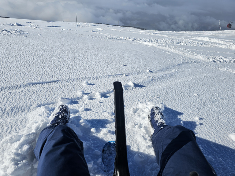 Chamrousse : wow, de la fraîche et du ciel bleu !