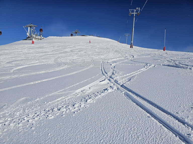 Chamrousse : wow, de la fraîche et du ciel bleu !