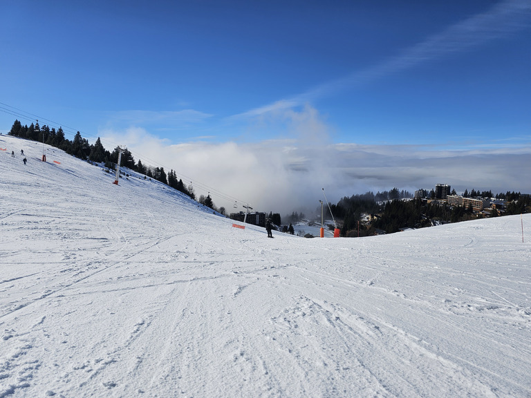 Chamrousse : wow, de la fraîche et du ciel bleu !