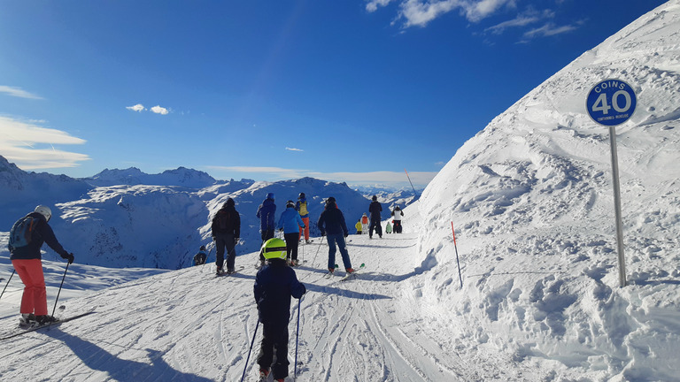 Encore du bon ski de piste