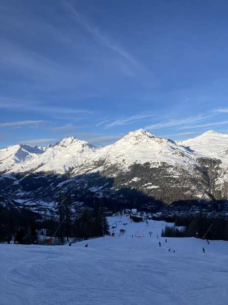 Belle journée pour le ski de piste !