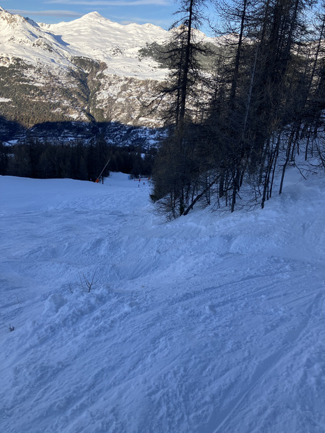 Belle journée pour le ski de piste !