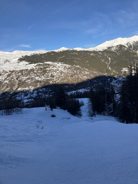 Belle journée pour le ski de piste !