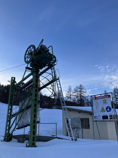 Belle journée pour le ski de piste !