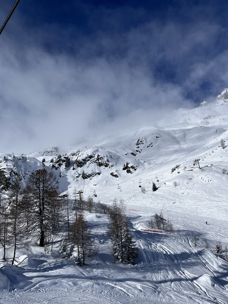 20 cm de fraîche et une petite frayeur