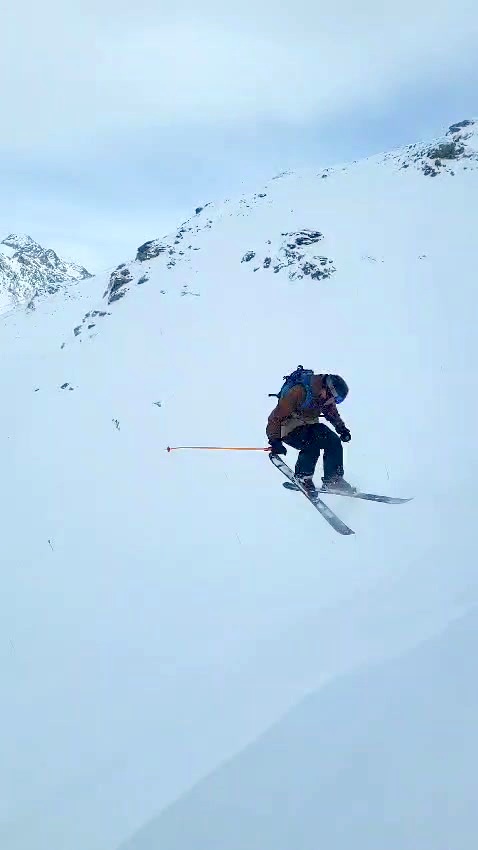 dimanche apres midi à Orelle, synchro avec les nuages