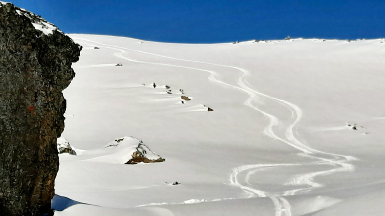 Château Noir, un paradis blanc à tracer