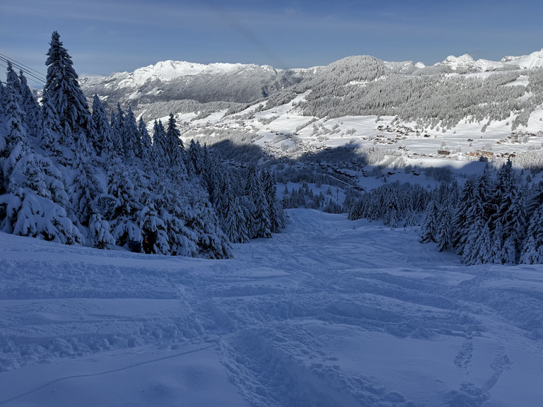 Superbe journée, ventée 