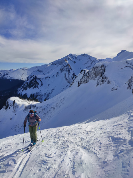 Un weekend entre pistes et petit spot rando