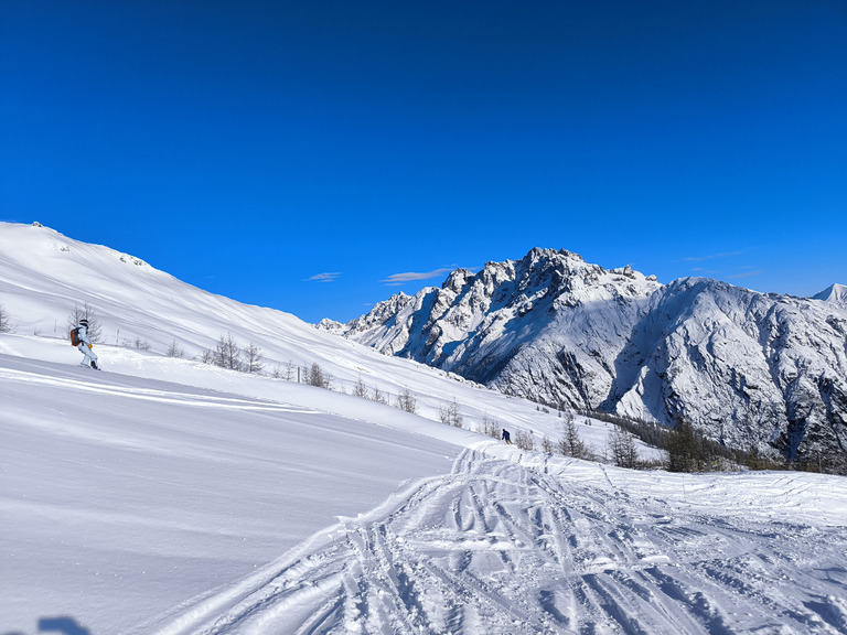 Freeride magique à Pelvoux-Vallouise ! 🎿❄️