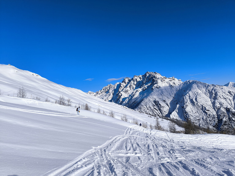 Freeride magique à Pelvoux-Vallouise ! 🎿❄️