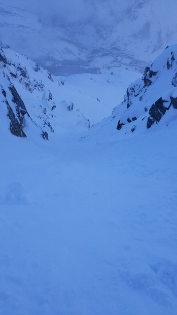 Descente de couloir 