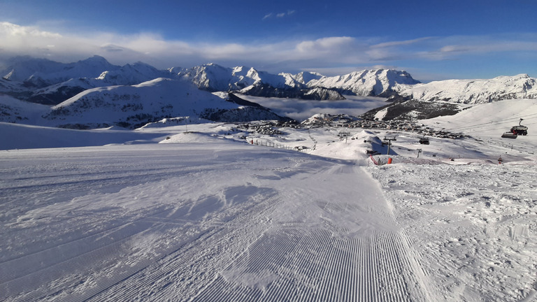 La piste c'est top , super neige 👍