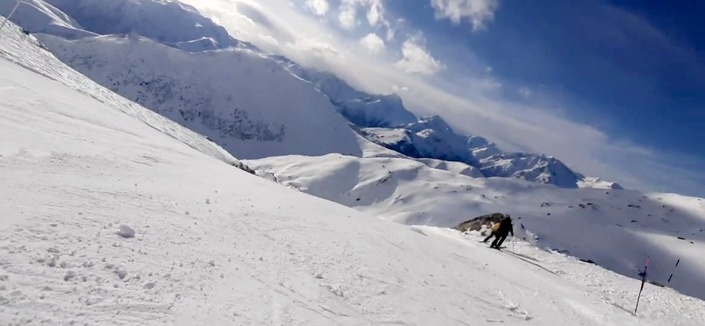 La piste c'est top , super neige 👍