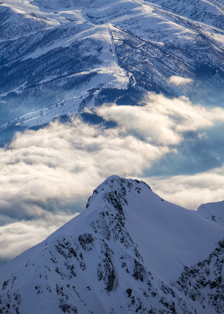 Au dessus des nuages