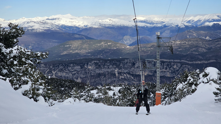 Passage annuel à Gréolières les neiges ! 