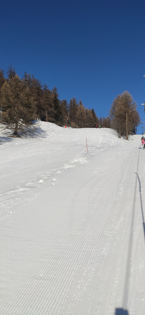 Neige froide, peu de monde