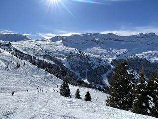 Neige douce et déjà une ambiance de vacances !