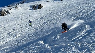 Neige douce et déjà une ambiance de vacances !