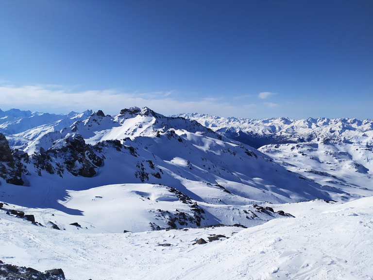 neige bien matée