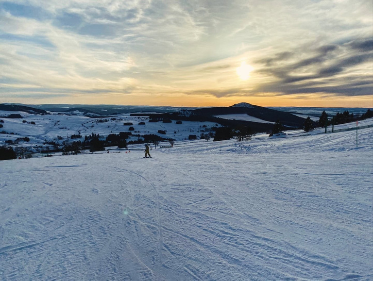 Retour de la neige au pays du Mezenc!