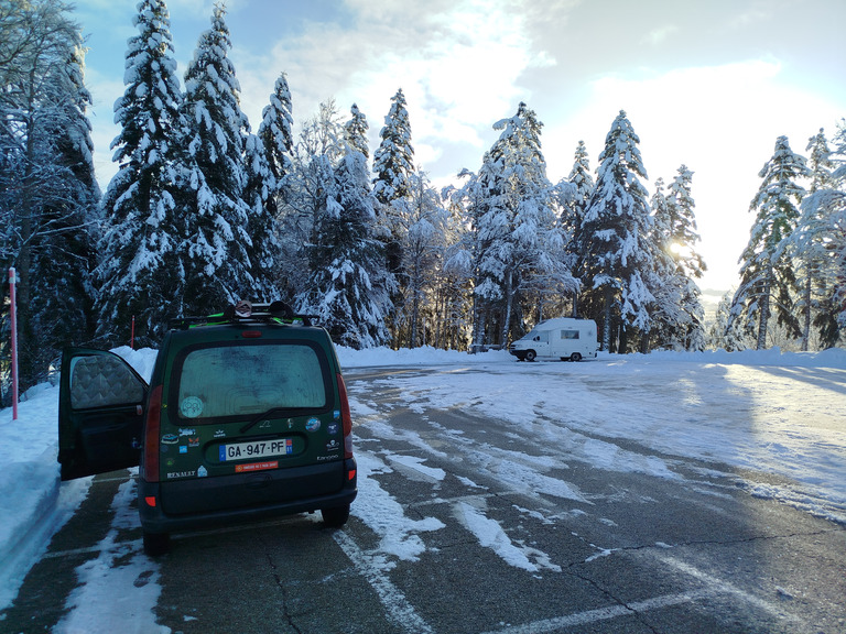 Le Tanargue à nouveau sous la neige