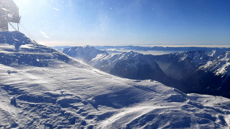 Pistes féeriques et grip extra dans l'pentu !