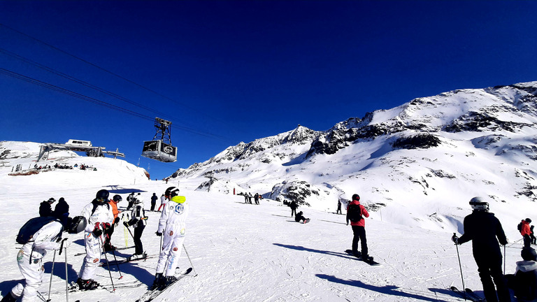 Pistes féeriques et grip extra dans l'pentu !