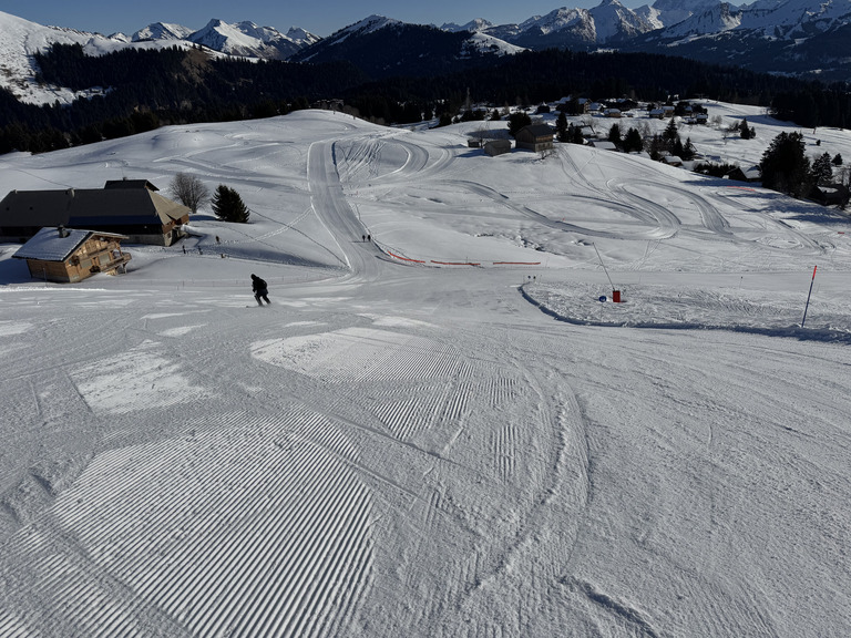 Très bon sur piste et très calme