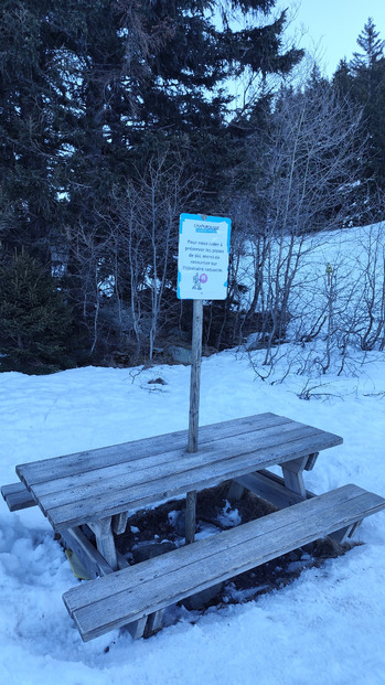 Chamrousse Nordic Park : l'Arselle à raquettes