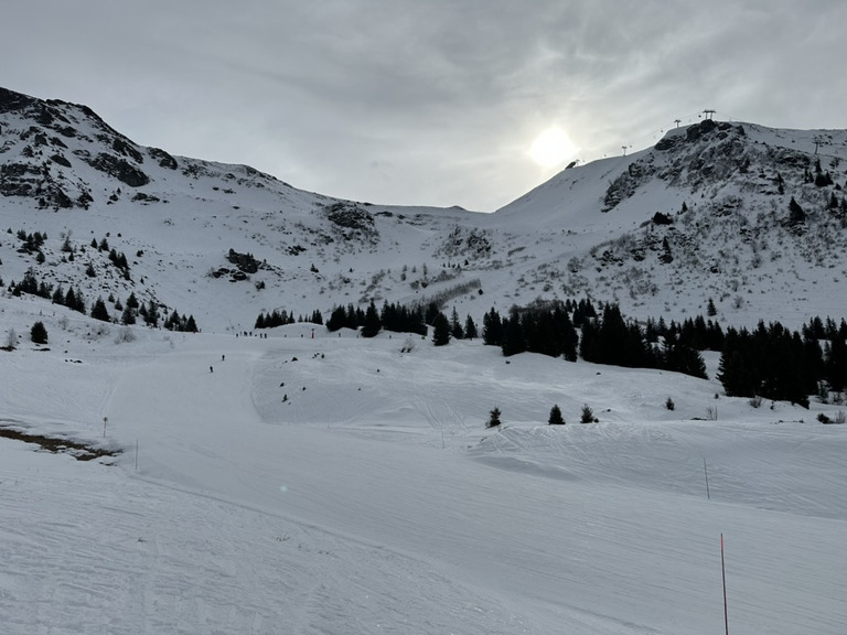 Belle journée variée avec l'apparition du soleil :)