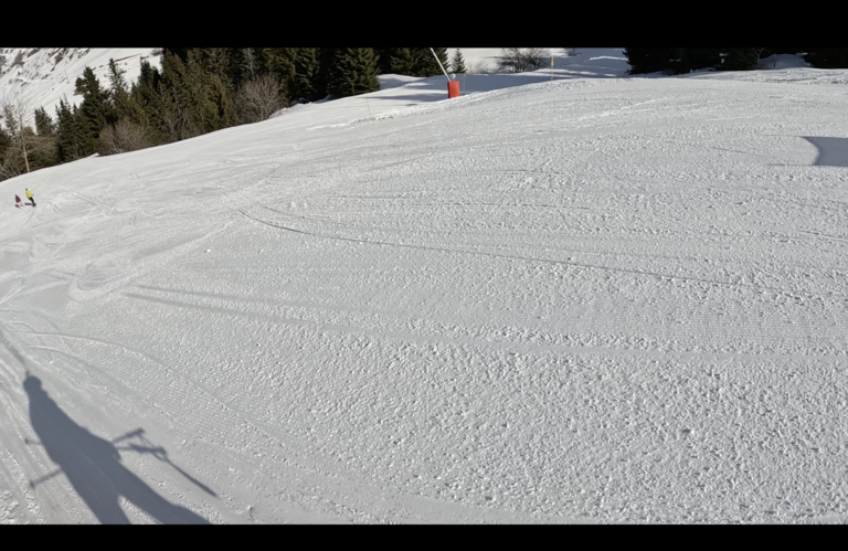 Neige extra côté Sommand et très tranquille