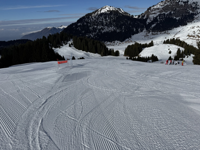 Neige extra côté Sommand et très tranquille