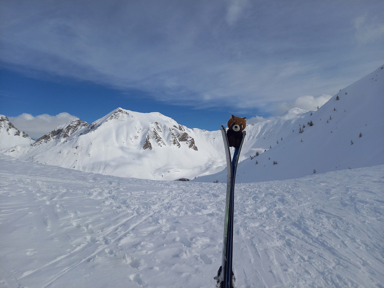 Traversee du col de la Pourrachiere 