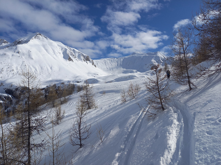 Traversee du col de la Pourrachiere 