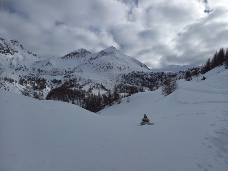 Traversee du col de la Pourrachiere 