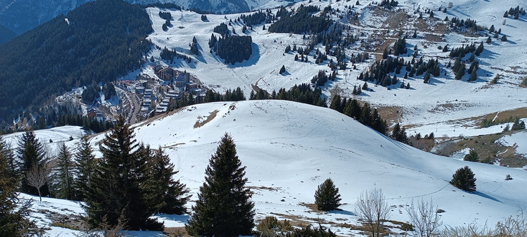 Rando pédestre au soleil de l'Oisans