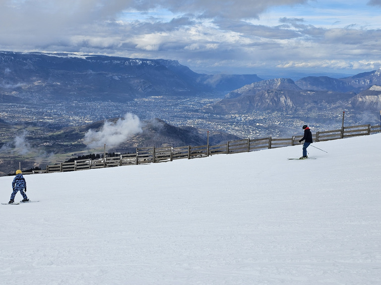 Chamrousse : petit tour entre midi et 2