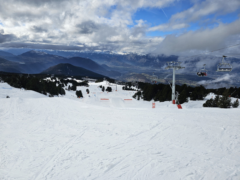 Chamrousse : petit tour entre midi et 2