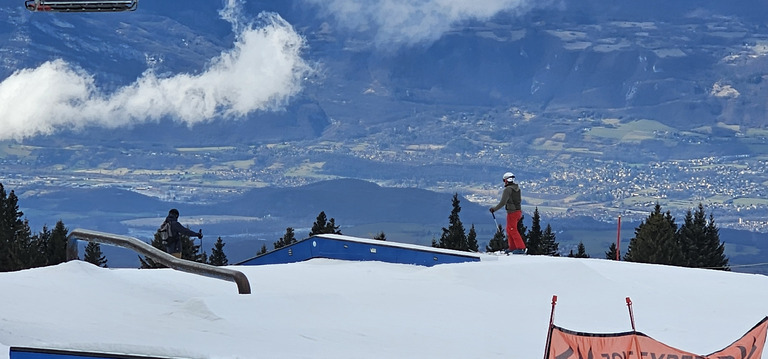 Chamrousse : petit tour entre midi et 2