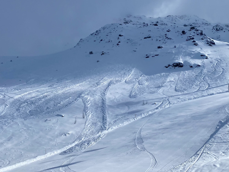 Poudre de rêve, puis le vent, la brume et les crampes ! 