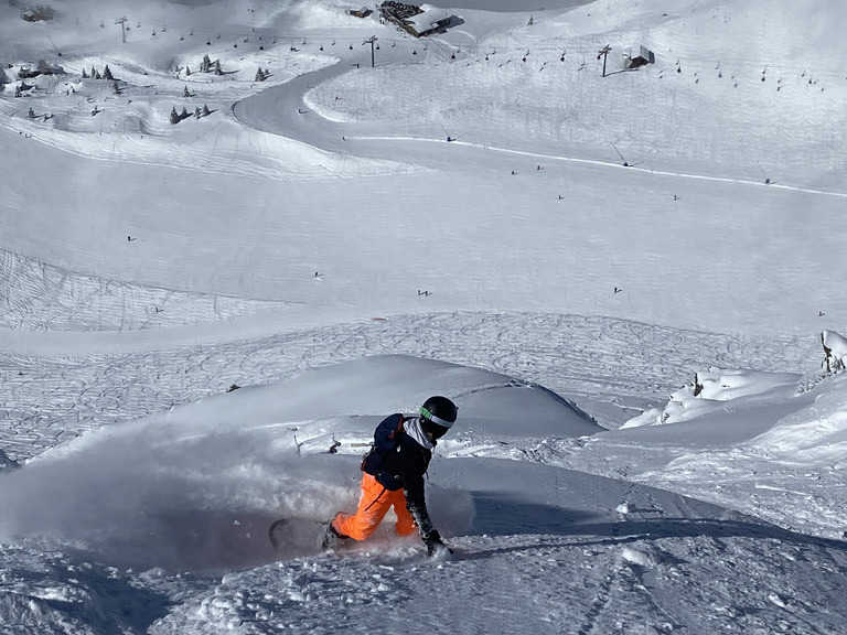 Poudre de rêve, puis le vent, la brume et les crampes ! 