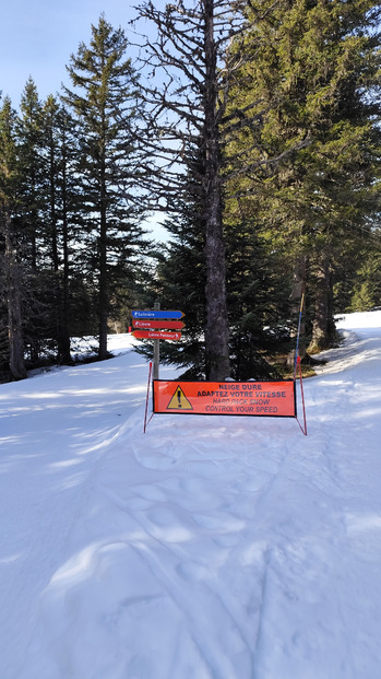 Skating au Chamrousse Nordic Park