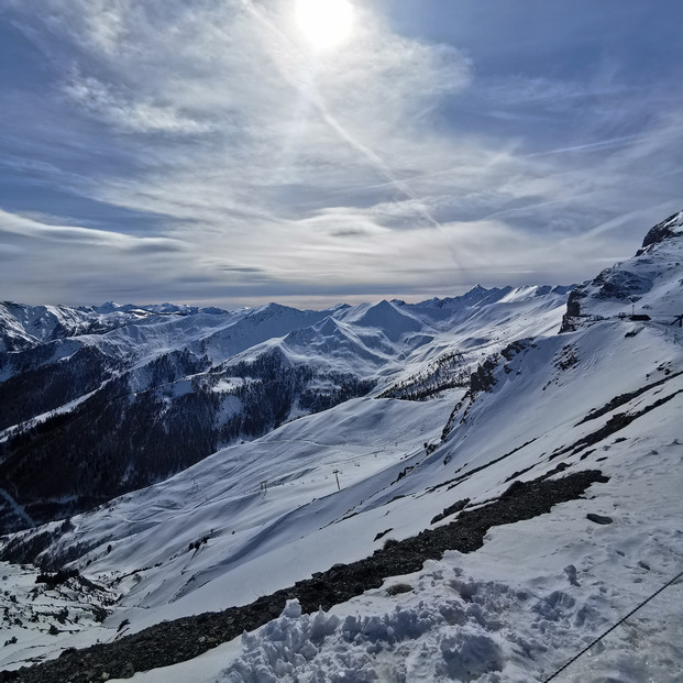 Un Dimanche au ski à Praloup