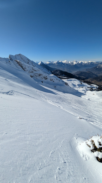 Bleu et blanc au col de la Tulle