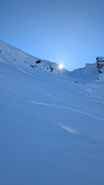 Bleu et blanc au col de la Tulle